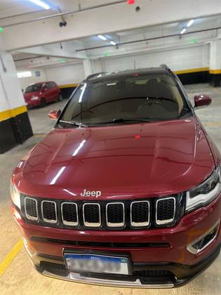 JEEP COMPASS 2.0 16V FLEX LIMITED AUTOMÁTICO JEEP COMPASS 2.0 16V FLEX LIMITED AUTOMÁTICO